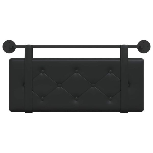 Висяща табла Монтиране на стена Черен 100 cm Изкуствена