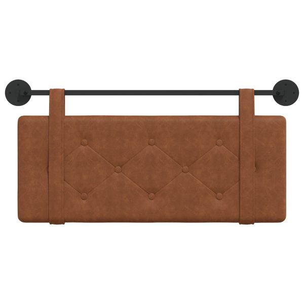 Висяща табла Монтиране на стена Кафяво 100 cm Антично PU