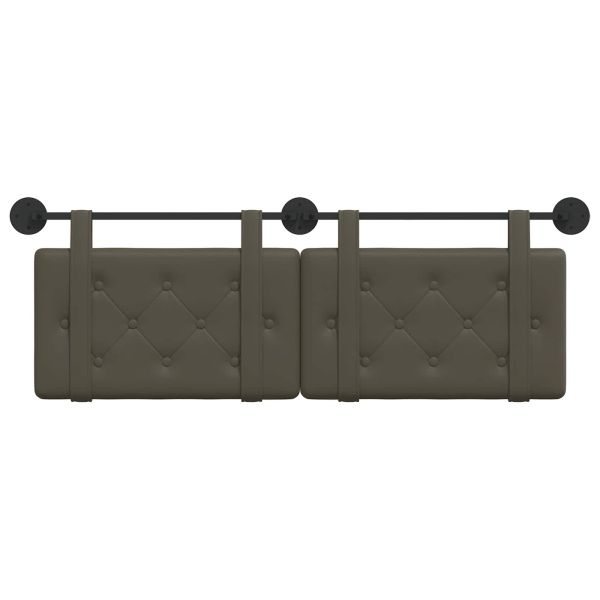 Висяща табла Монтиране на стена Сив 130 x 55 x 5 см Изкуствена