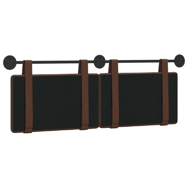 Висяща табла Кафяво 150 x 55 x 5 см Изкуствена