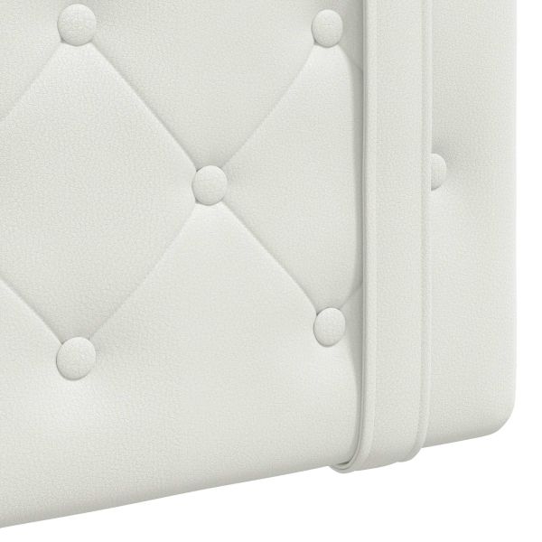 Висяща табла Монтиране на стена Бял 150 x 55 x 5 см Изкуствена