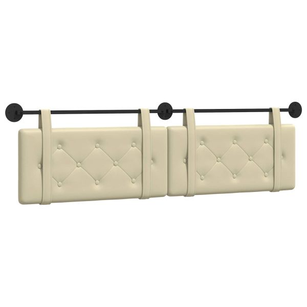 Висяща табла Монтиране на стена Крем 170 x 55 x 5 см Изкуствена