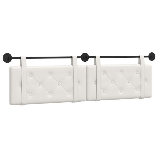 Висяща табла Монтиране на стена Бял 190 x 55 x 5 см Изкуствена