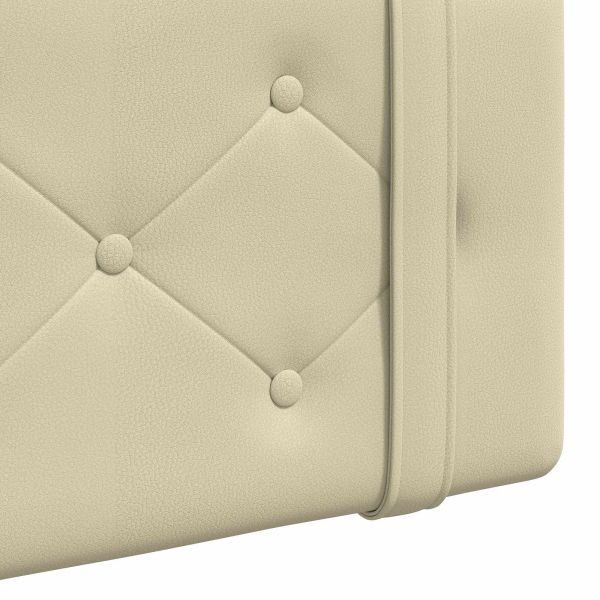 Висяща табла Монтиране на стена Крем 210 x 55 x 5 см Изкуствена