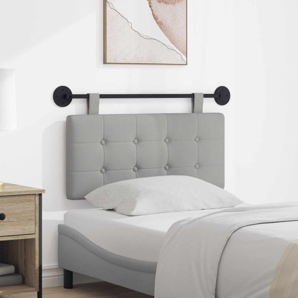 Висяща табла Облачно сиво 100 x 55 x 5 см текстил