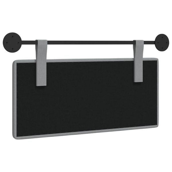 Висяща табла Светлосиво 100 x 55 x 5 см текстил