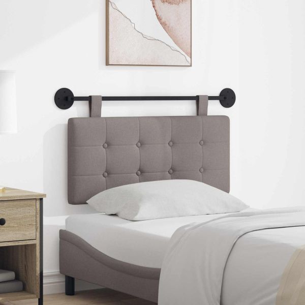 Висяща табла Монтиране на стена Таупе 100 x 55 x 5 см текстил