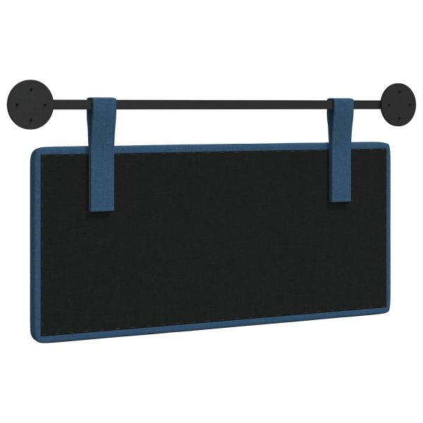 Висяща табла Монтиране на стена Синьо 100 x 55 x 5 см текстил