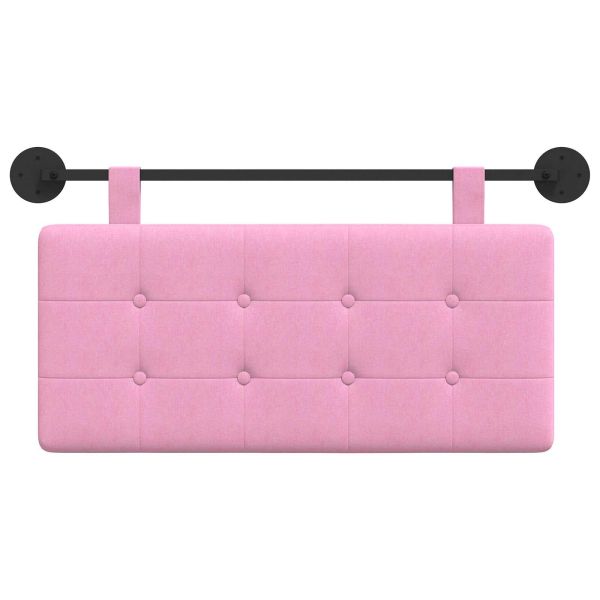 Висяща табла Монтиране на стена Розово 100 x 55 x 5 см текстил