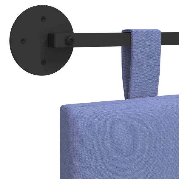 Висяща табла На райета Дънково син 150 x 55 x 5 см текстил