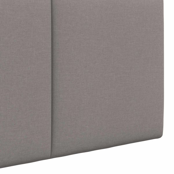 Висяща табла Монтиране на стена Таупе 210 x 55 x 5 см текстил