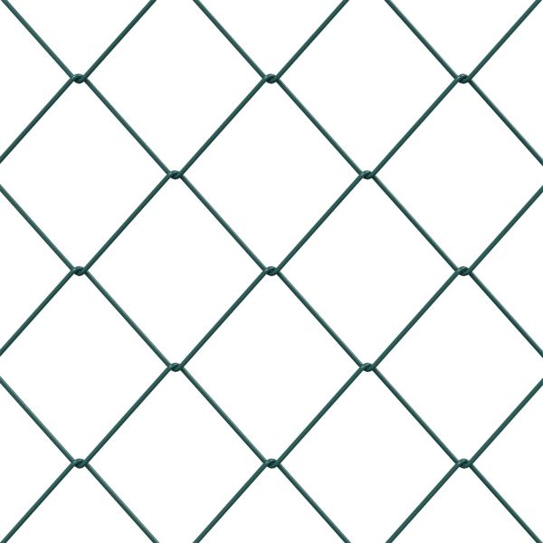 Оградa от мрежа Зелен 2 x 10 m Стомана