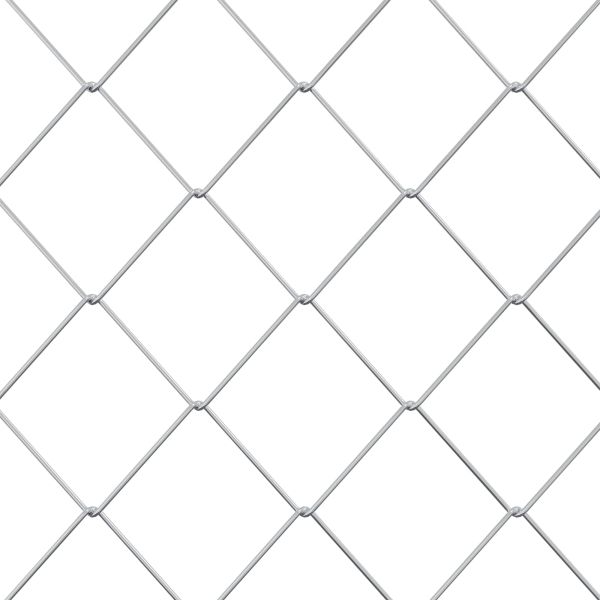 Оградa от мрежа Поцинкована 2 x 20 m Стъкло