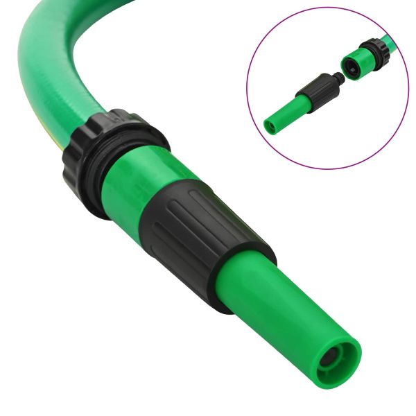 Градинска маркучка 5 слоя Зелен и жълт 1 / 2'' 20 м ПВЦ