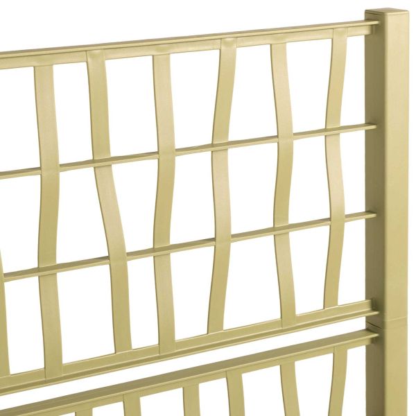 Градинска саксия с решетка Зелен 80 x 36 x 140 см ПП