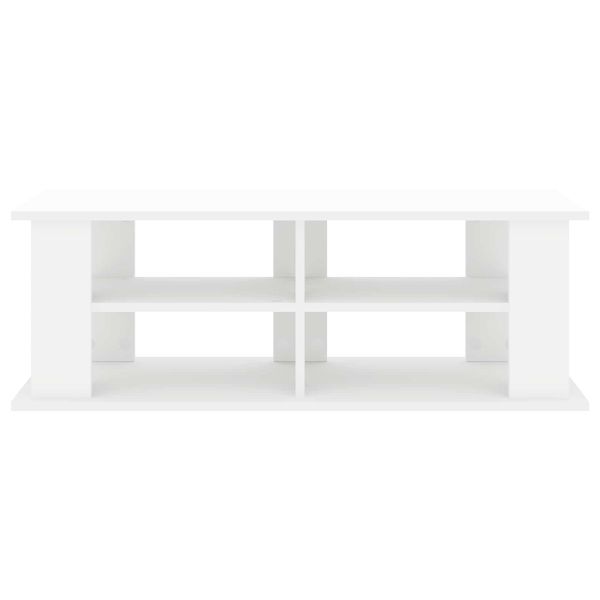 Стойка за телевизор Бяло 96 x 35 x 33,5 см