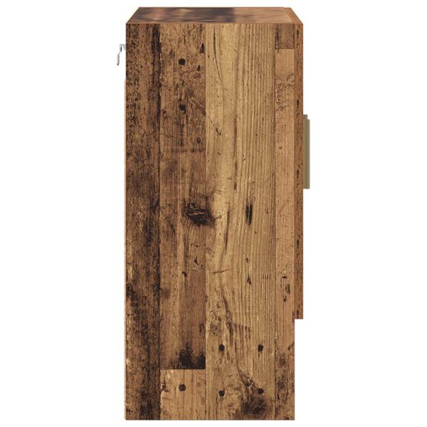 Стенен шкаф Старо дърво 60 x 31 x 70 см Инженерно дърво