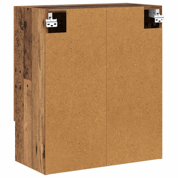 Стенен шкаф Старо дърво 60 x 31 x 70 см Инженерно дърво