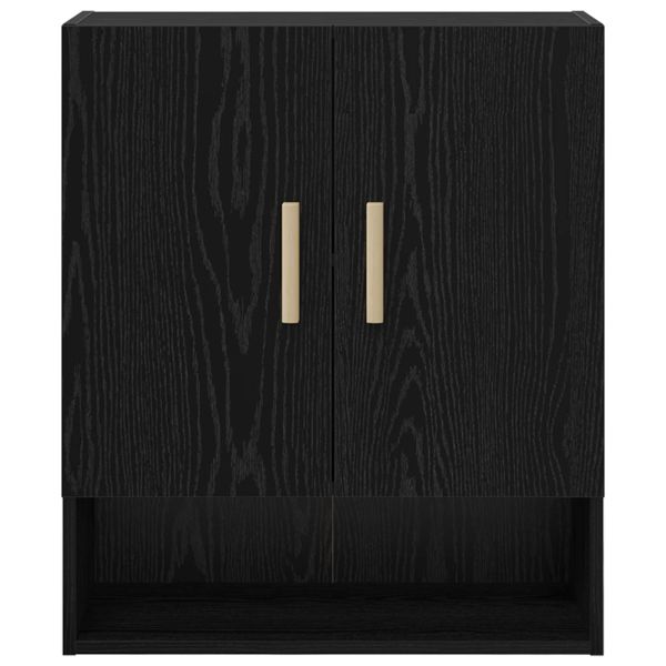Стенен шкаф Черния дъб 60 x 31 x 70 см Инженерно дърво