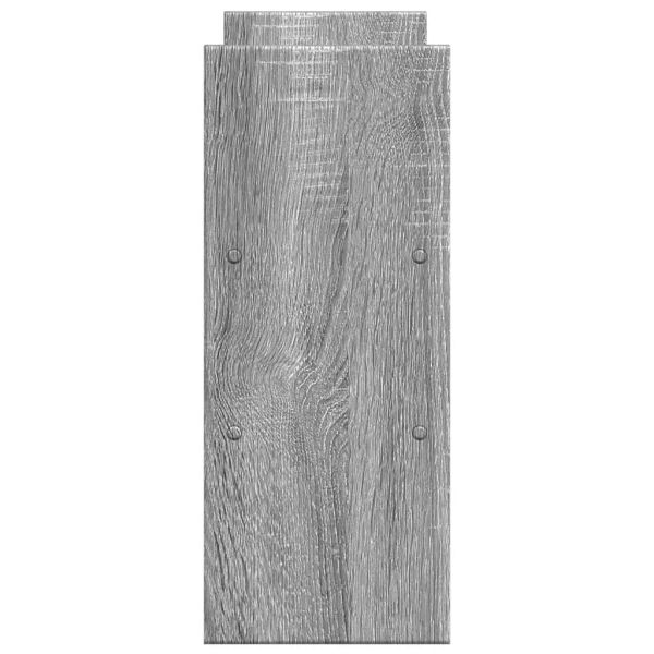 Органайзер за бюро, сив сонома, 40x17x41 см, инженерно дърво