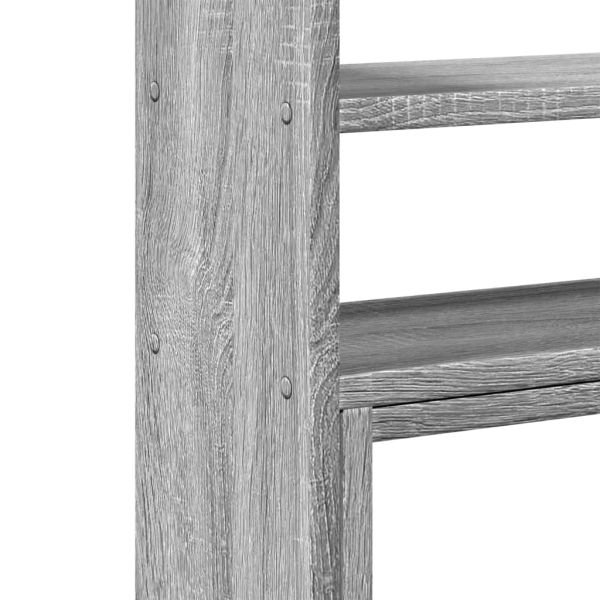 Органайзер за бюро, сив сонома, 40x17x41 см, инженерно дърво