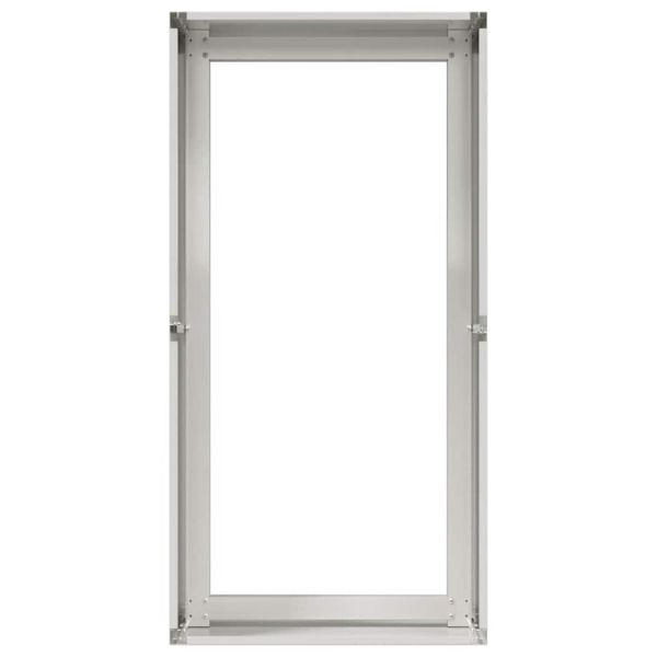 Кашпа, 40x80x40 см, неръждаема стомана