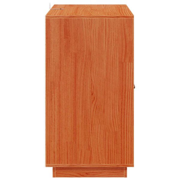 Служебен шкаф Восъчен Кафяв 65,5 x 40 x 75 см Масивна боровина