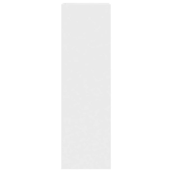 Стойка за растения 2 pcs Бял 30 x 30 x 100 см