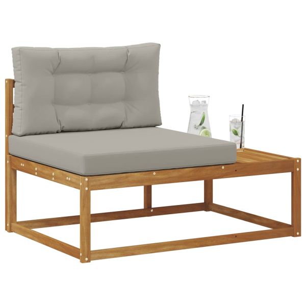 Външен край на диван с възглавница Естествен 115 x 83 x 73 см