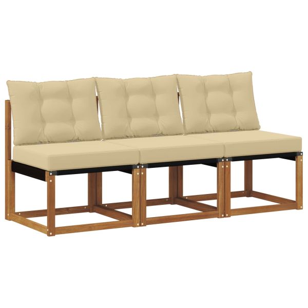 3 Брой Външен среден диван