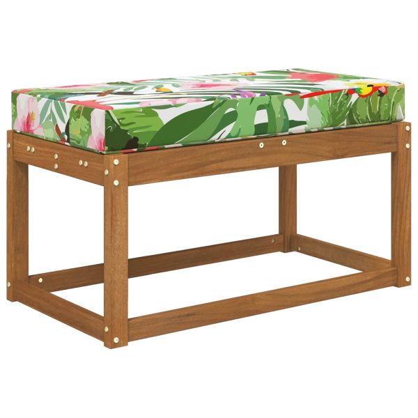 Възглавница за открито седалка цветно 80 x 40 x 8 cm