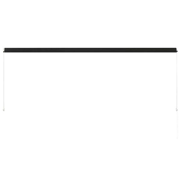 Сенник с падащо рамо, 350x150 см, антрацит