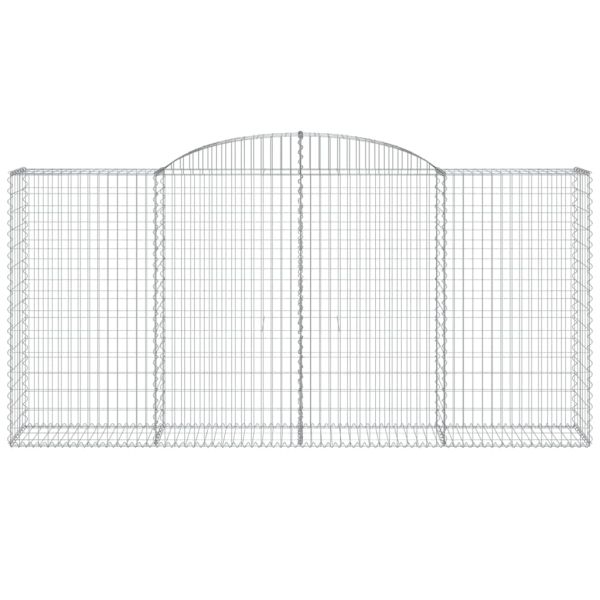 Дъговидна габионна кошница 300x50x140/160 см поцинковано желязо