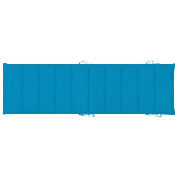 Градински шезлонг с шалте, акациево дърво масив