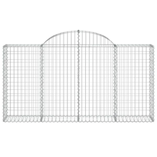Габионни кошници арка 40 бр 200x30x100/120см поцинковано желязо
