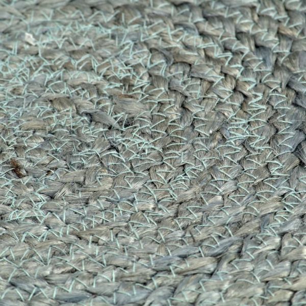 Подложки за хранене, 6 бр, маслиненозелени, 38 см, кръгли, юта