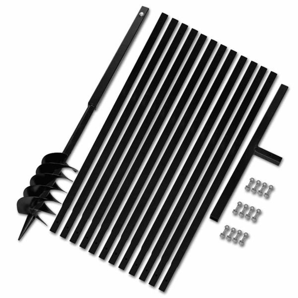 Комплект свредло за земя 120 мм с дръжка и стоманени удължители 13 м