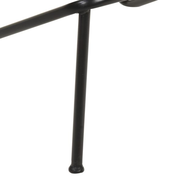 Бар табуретки, 4 бр, кафяви, естествена кожа