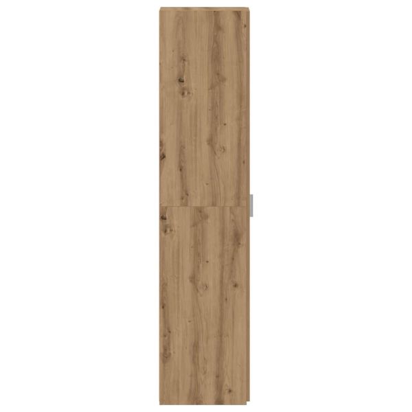 Висок шкаф 2 pcs Дъб 30 x 42,5 x 185 см
