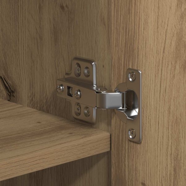 Висок шкаф дъб артизан 70 x 42.5 x 185 см Инженерно дърво