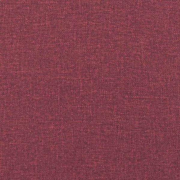 Wingback масажен стол, виненочервен, текстил