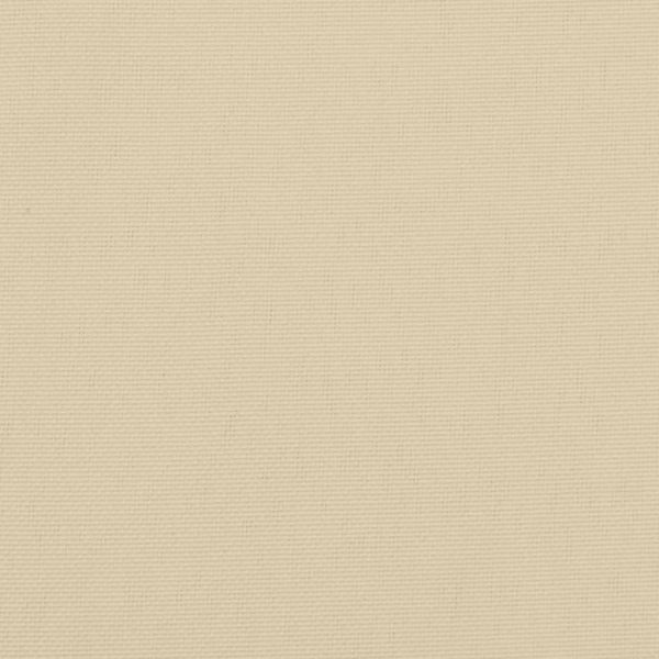 Кръгла възглавница бежова Ø 100 x11 см Оксфорд плат