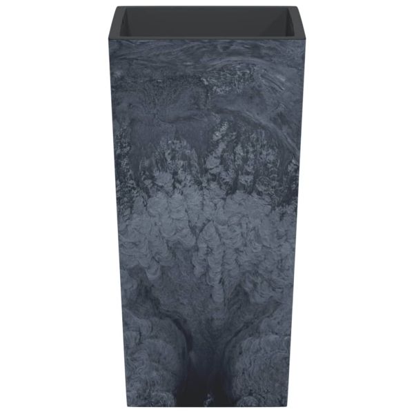 Саксия с подвижна вложка антрацит 21/49 л PP бетонна визия