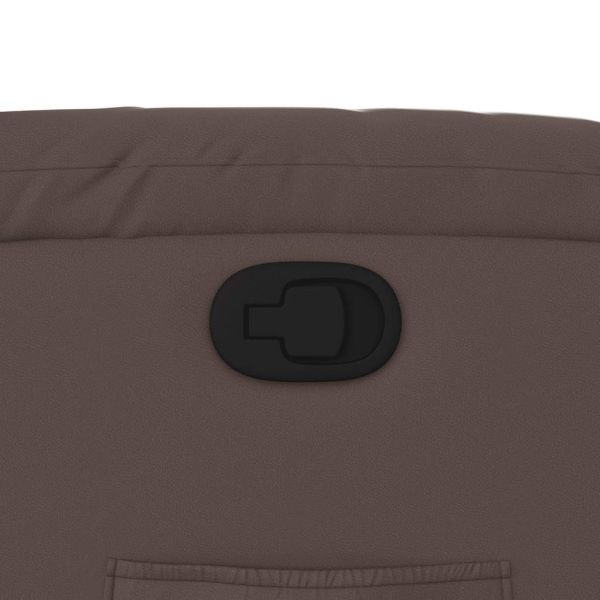 Наклоняем стол, кафяв, изкуствена кожа