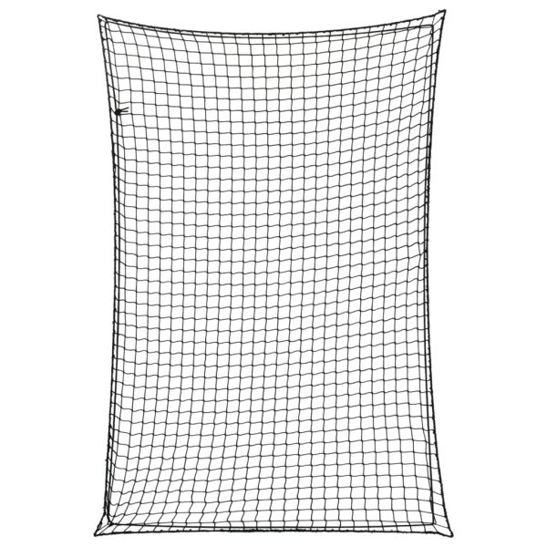 Мрежа за ремарке с еластично въже, черна, 2,2x1,5 м, PP
