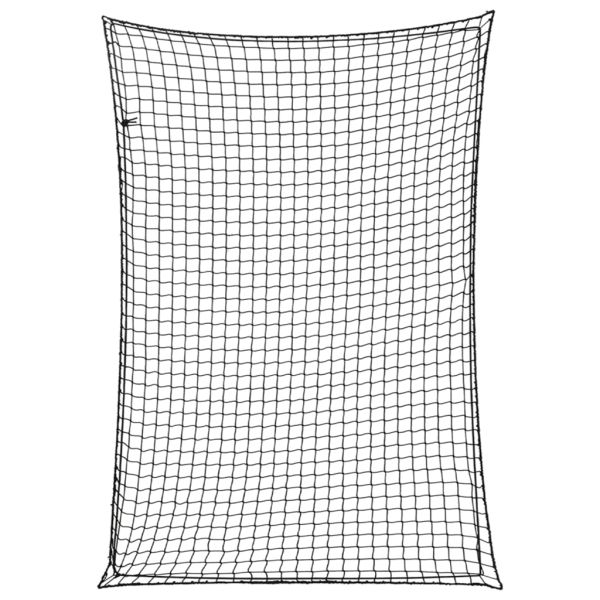 Мрежа за ремарке с еластично въже, черна, 5x3,5 м, PP