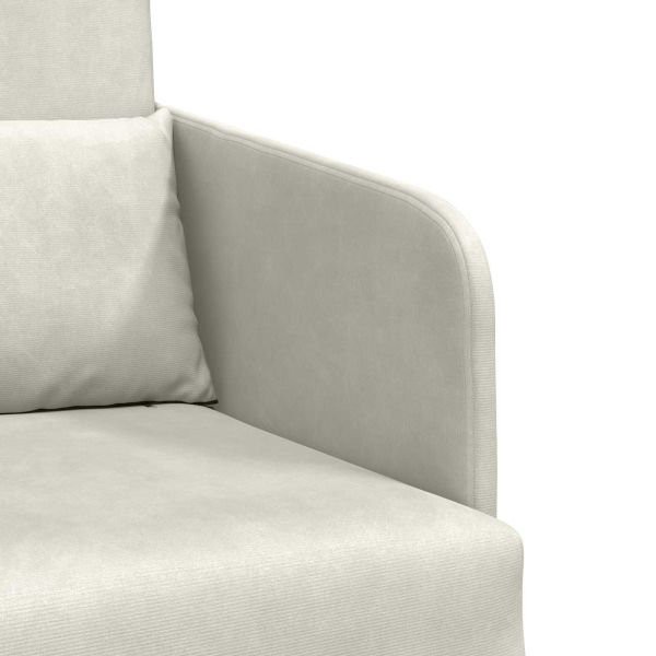 Диван легло Крем 65 x 80 x 83 см Кадифе