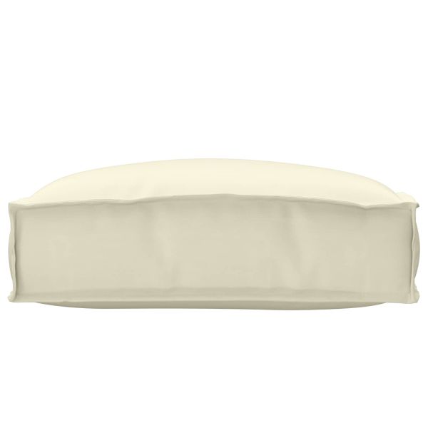 Възглавница Крем 50 x 50 x 12 cm Оксфордска тъкан