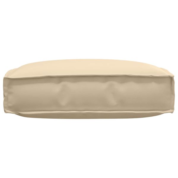 Възглавница Бежово 60 x 60 x 12 cm Оксфордска тъкан