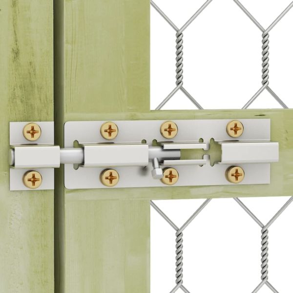 Кокошарник 200x400x200 см импрегниран бор масив